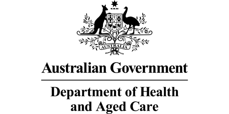 Department of Health and Aged Care logo